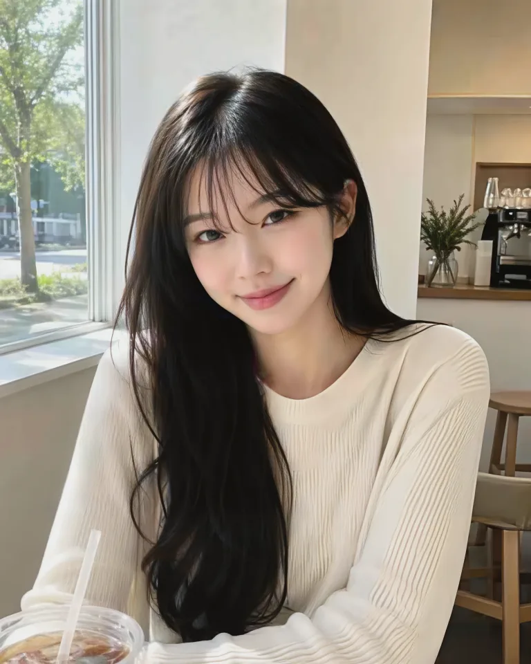 업스케일 후 선명해진 인물 사진
